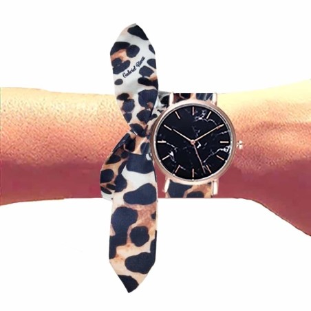 RELOJ LEOPARDO CLÁSICO GOLD