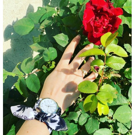 RELOJ COCO BEACH PLATA