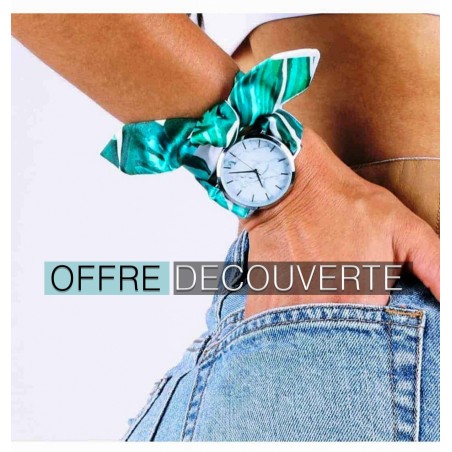 RELOJ GREEN SUMMER PLATA