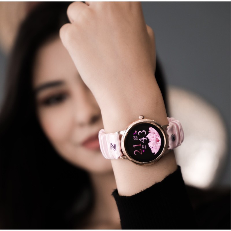 MONTRE CONNECTÉE FITLADIES ROSE