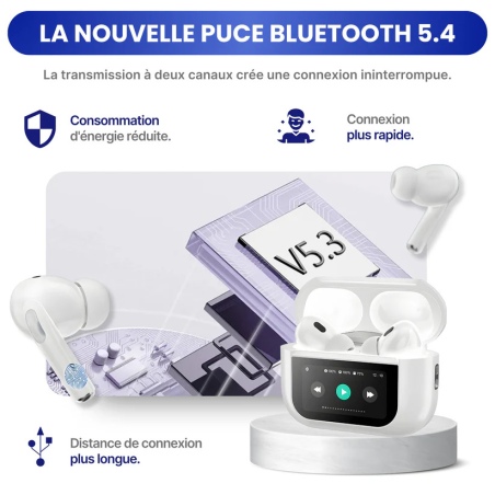 Ecouteurs sans fil avec...