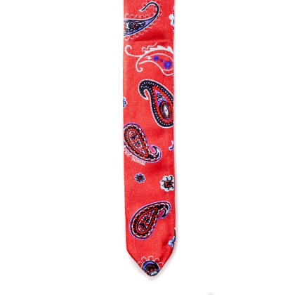 BRACELET FOULARD PAISLEY EN SOIE GABRIEL RIVAZ